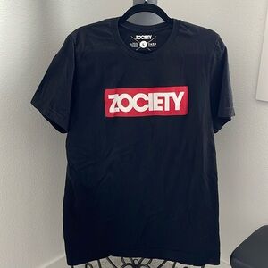 Zociety black logo t-shirt
